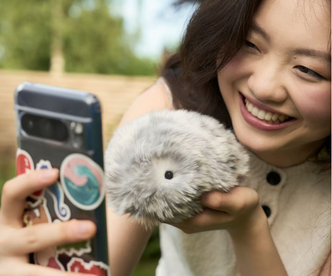 Робот-питомец Casio AI Pet Moflin Color: SILVER